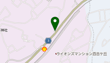 ハルどうぶつ病院の地図画像