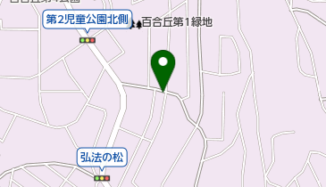 本間動物病院百合丘分院の地図画像