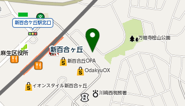 イメージア新百合ケ丘店の地図画像