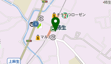 ソワール美容室 柿生店の地図画像