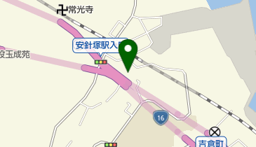 粟野商店の地図画像