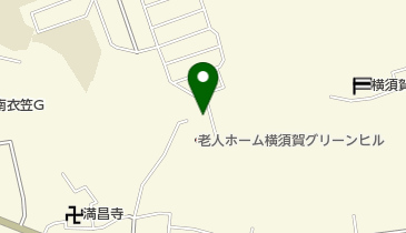横須賀グリーンヒルケアセンターの地図画像