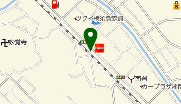 宮崎硝子店の地図画像