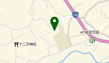 横須賀市立 大楠幼稚園の地図画像