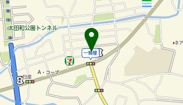 つのい衣裳店の地図画像