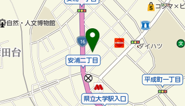 海岸薬局の地図画像