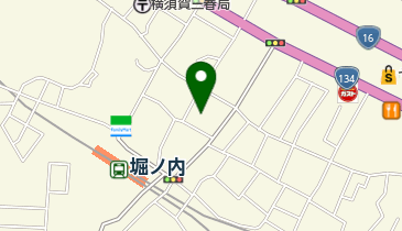 日本福音ルーテル横須賀教会の地図画像