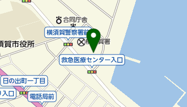 横須賀市医師会の地図画像