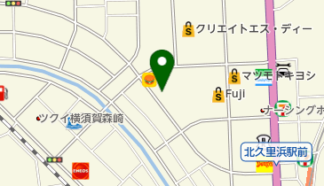 北久里浜商店街振興組合の地図画像