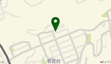 若宮台町内会館の地図画像