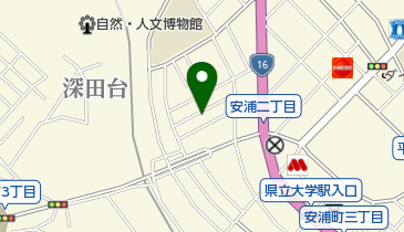 有限会社岩田質店の地図画像