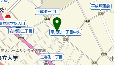 伊藤酒店の地図画像