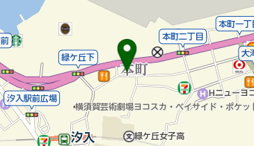 大将ミシンししゅう店の地図画像