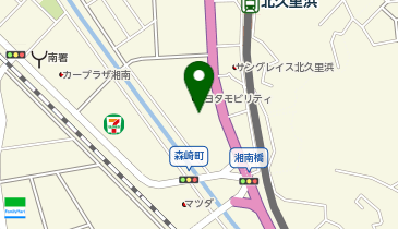 神奈川三菱ふそう自動車販売株式会社横須賀支店の地図画像