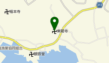 東蔵寺の地図画像