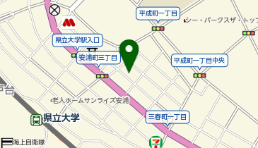 清水質店の地図画像