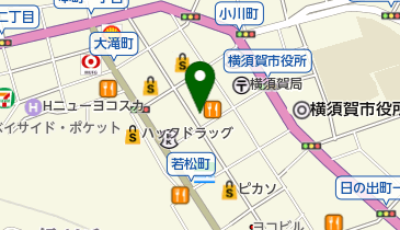 三木証券株式会社 横須賀支店の地図画像