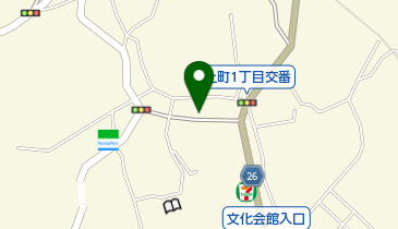 八百幸中里支店の地図画像