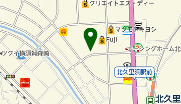 北久里接骨院の地図画像