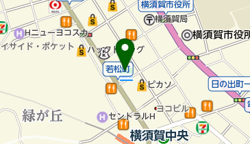 TBC横須賀中央店の地図画像