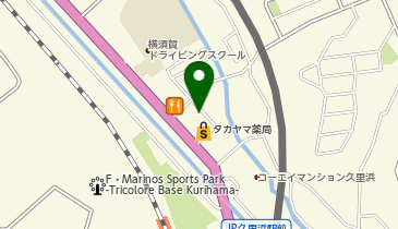 有限会社朋友自動車商会 久里浜店の地図画像