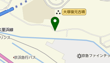 横須賀テニスクラブの地図画像