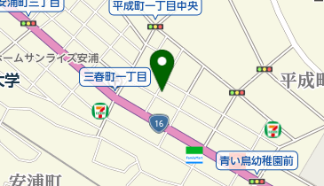 アイビー動物病院の地図画像