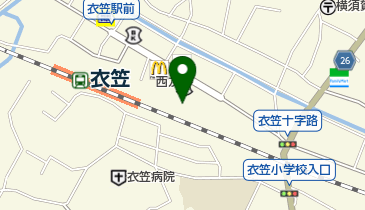 ボンデセール衣笠店の地図画像