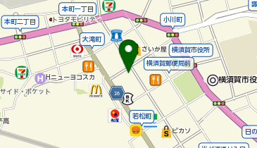 アリレイナ 横須賀中央店の地図画像