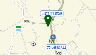 じゅりあん美容室上町店の地図画像