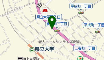 ヘアショップピエスの地図画像