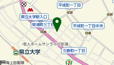 有限会社福和地所の地図画像