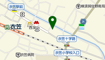 アヒル薬局の地図画像