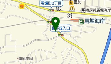 みはる薬局馬堀店の地図画像