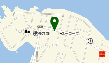 おかざき理容店の地図画像