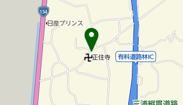さいとう理容の地図画像