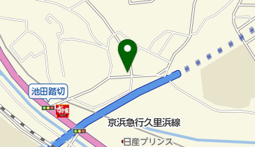 タカギ理容店の地図画像