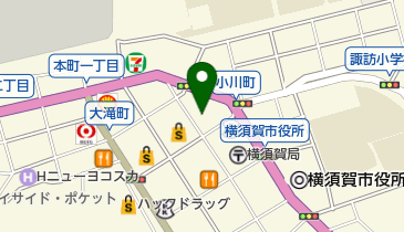 翁美家旅館の地図画像