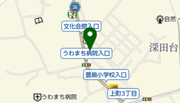 玉屋菓子店の地図画像