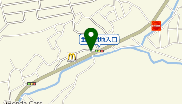 田中テントの地図画像