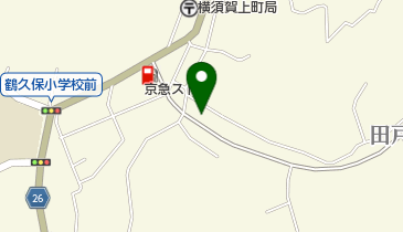 横須賀市消防局 横須賀市消防団 第13分団の地図画像