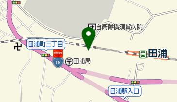 横須賀市消防局 横須賀市消防団 第7分団の地図画像