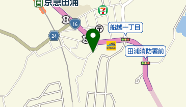 横須賀市消防局 横須賀市消防団 第8分団の地図画像