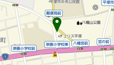 湘南格闘クラブの地図画像