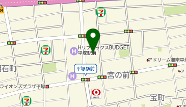 平塚宮の前ビルの地図画像
