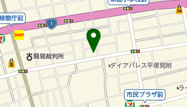 黒沢美容室の地図画像