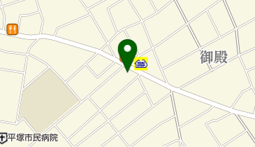 美容室ベルエアの地図画像