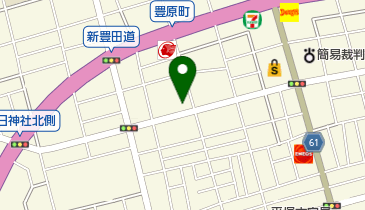 にしのクリーニングの地図画像