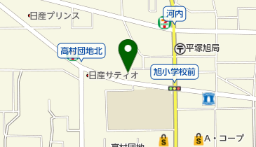 クリーニングクローバーの地図画像