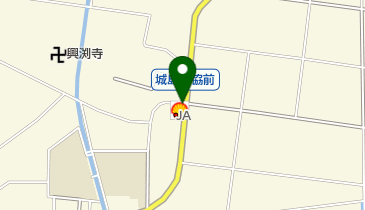 湘南農協 城島支所の地図画像